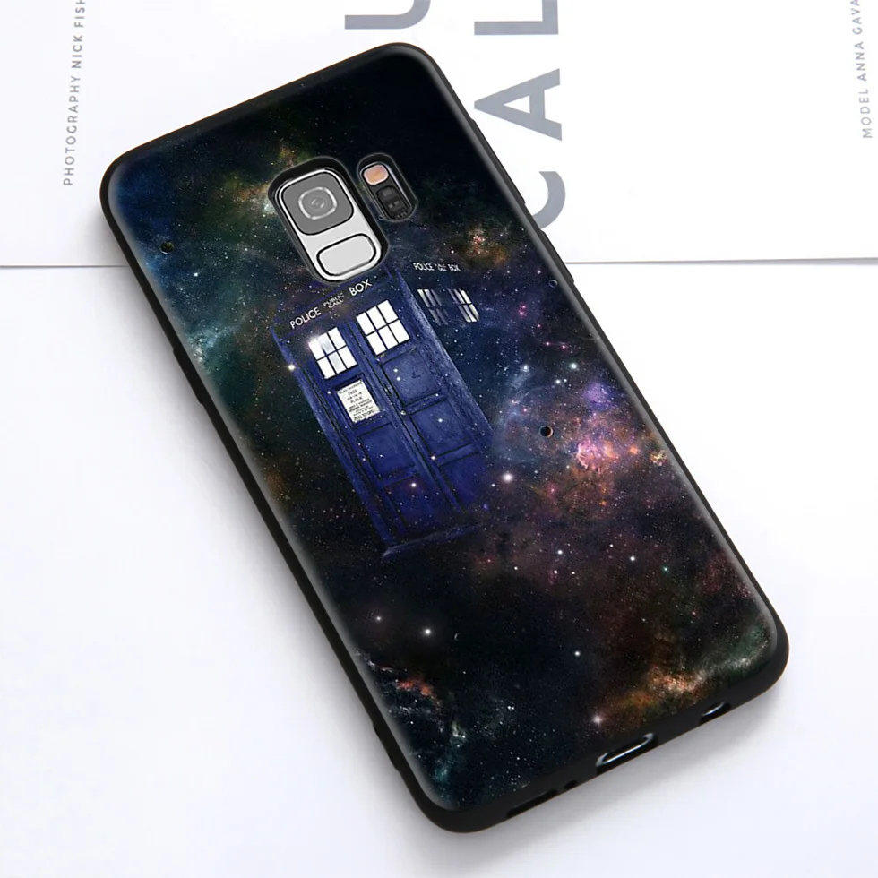 WEBBEDEPP Tardis Box Doctor Who мягкий чехол для Samsung Galaxy S10 S10e S9 S8 Plus S7 S6 Edge &amp J6 2018 Note 10 9 8 |