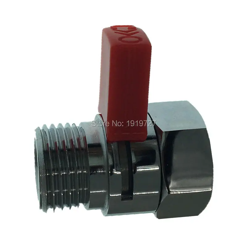 2 шт. красно-синий латунный клапан управления потоком уменьшение давления воды