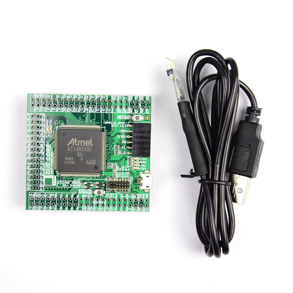 Модуль Due R3 Core Для Arduino совместимый с SAM3X8E 32 бит ARM Cortex M3 512K вспышка 96K ОЗУ 12 ADC DAC 84