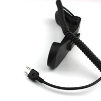 walkie talkie handphone ic plug hand mic z tac element h250 ptt communication station handle microphone for icom ic v8 v82