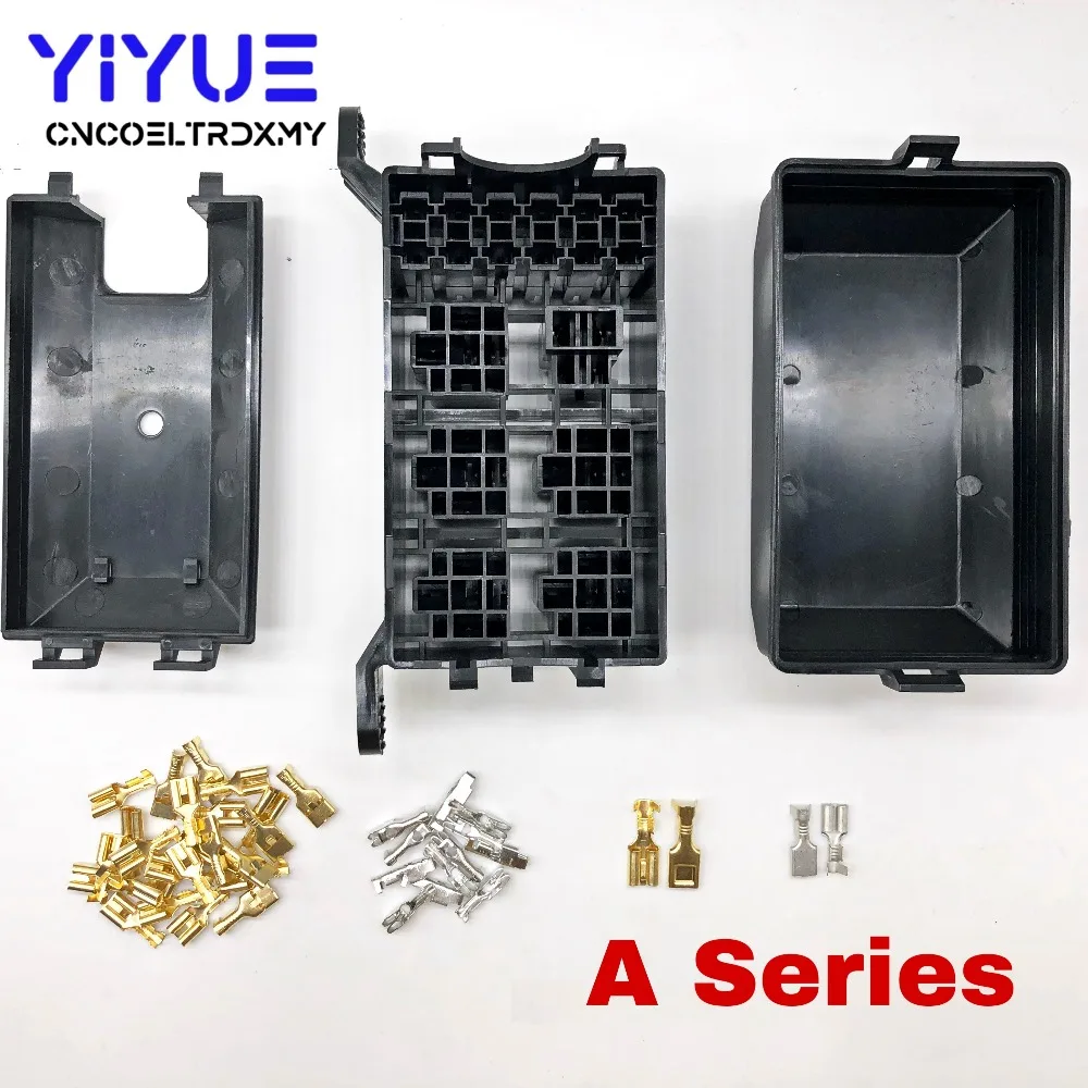 Автомобильный релейный блок патрон гнезда предохранителя 6 реле страховая