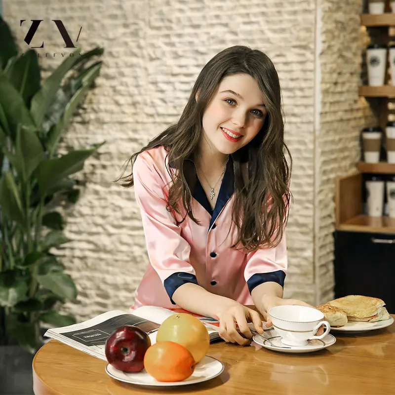 Женские шелковые пижамы наборы топ шорты одноцветная одежда для сна Нижнее белье