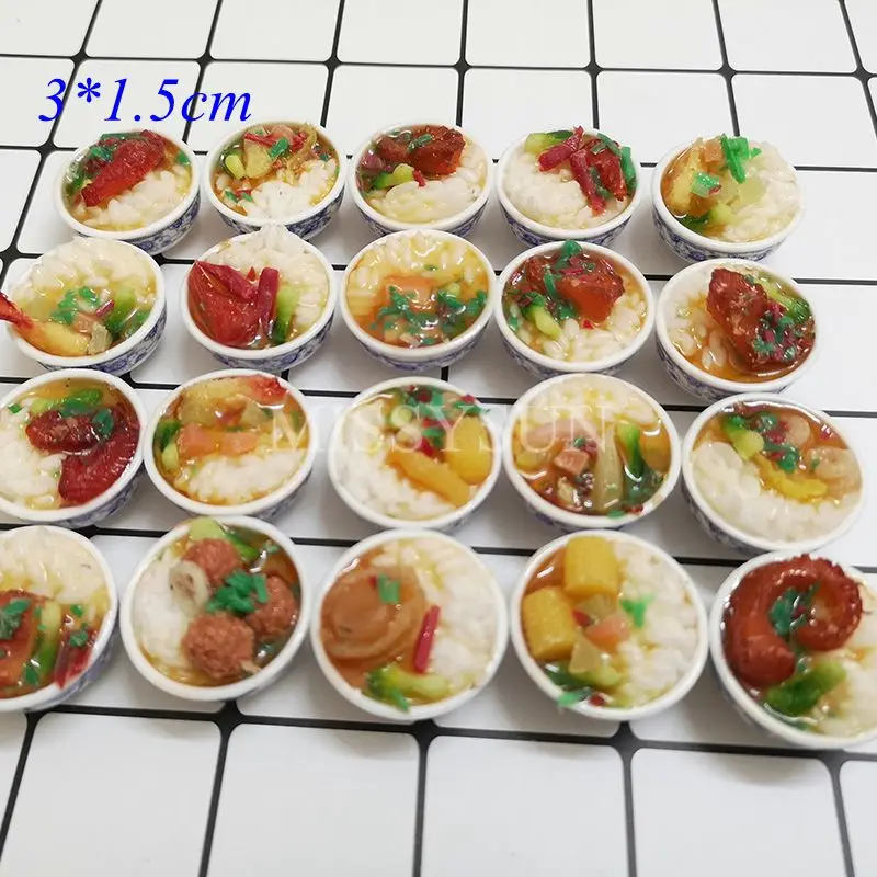 Миниатюрный Кукольный домик в масштабе 1:6 китайский рис мини кухня Китае