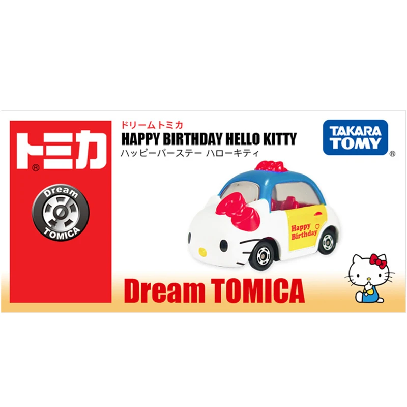 Модель автомобиля из сплава TAKARA TOMY Игрушечная машина для девочек с изображением