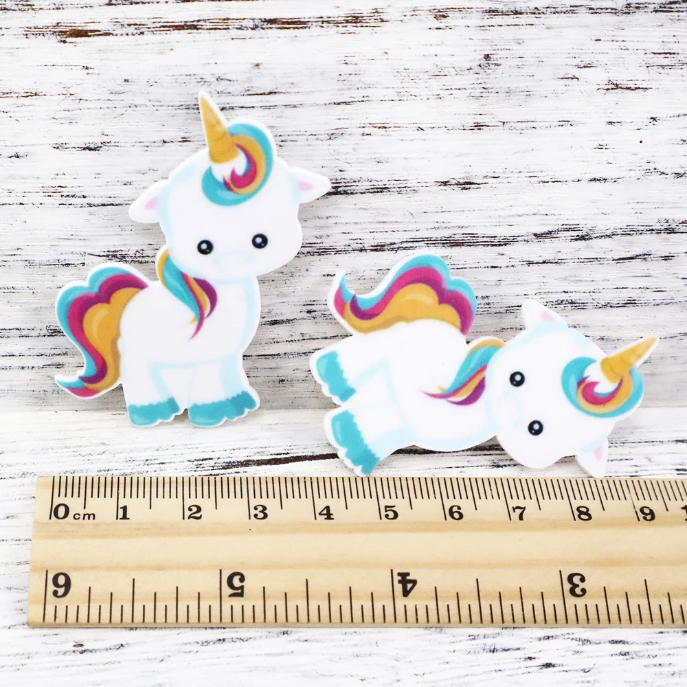 Дэвид Энджи мультфильм животных плоская полимерная кабошоны 5 шт, DIY праздничные украшения материалы ручной работы, 5Yc3405 - Цвет: 1059965001