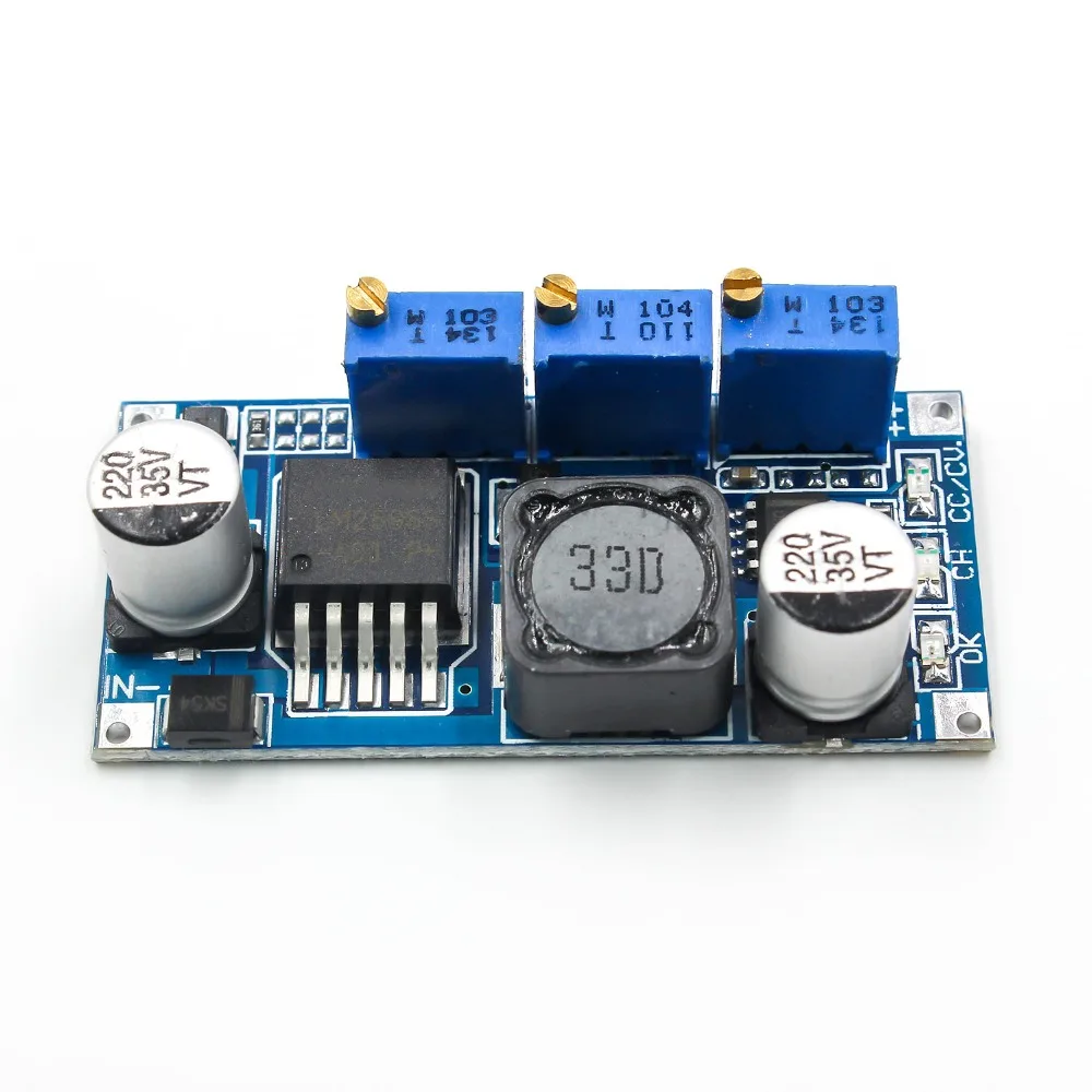 1 шт. LM2596S DC-DC модуль постоянного тока LM2596 DC-DC 7 V-35 V понижающий Регулируемый CC/CV Питание модуль