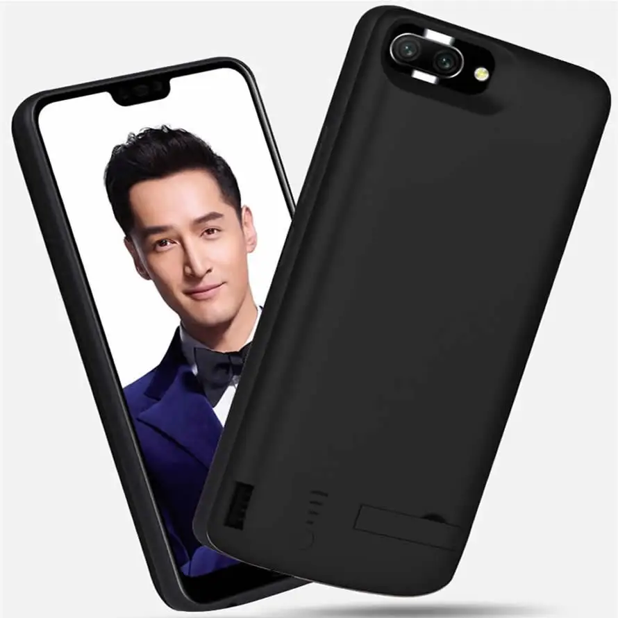 6500 мАч, внешний аккумулятор для Honor 10, чехол-батарея для huawei Honor 10, внешний аккумулятор, чехол для huawei Honor 10, USB зарядное устройство, Capa fundas