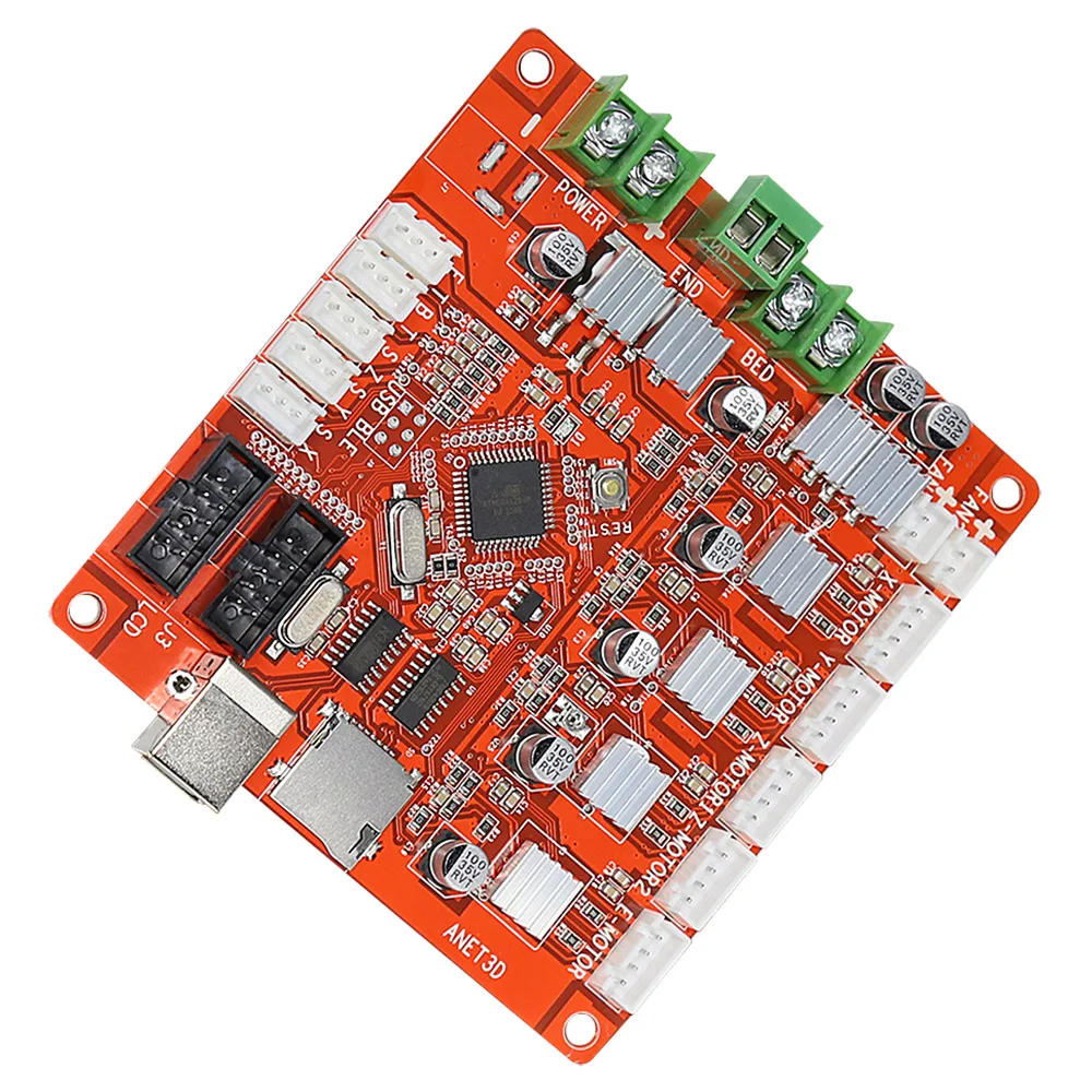 Плата контроллера 3D принтера Anet V1.0 Ramps1.4 обновленная версия материнской платы для