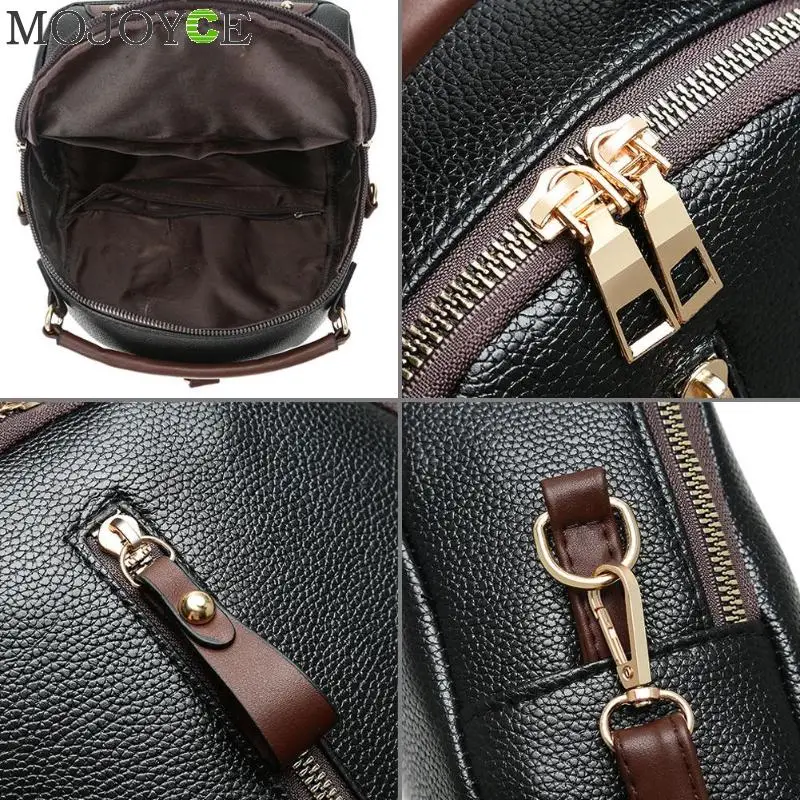 Кожаный рюкзак mochila, женский рюкзак с большой молнией, рюкзак, Студенческая сумка, женские большие повседневные дорожные сумки, mochila feminina sac