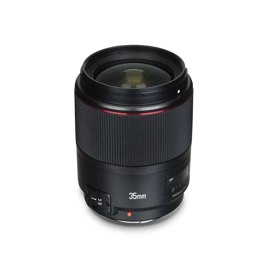 Объектив YN35mm F1.4 F1-4 широкоугольный основной объектив полная Рамка линзы для Canon DSLR камер 70D 80D 5D3 MARK II 5D2 5D4 600D 7D2 6D 5D
