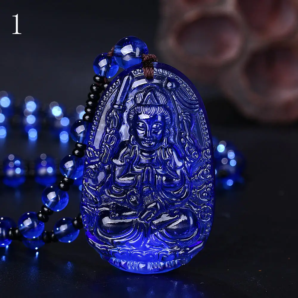 1 Yumten Kyanite, богемное женское ожерелье, мощное Ювелирное Украшение, цепочка из бисера, вечерние украшения, натуральный кристалл, аксессуары, Зодиак, патрон, святой - Цвет камня: 1