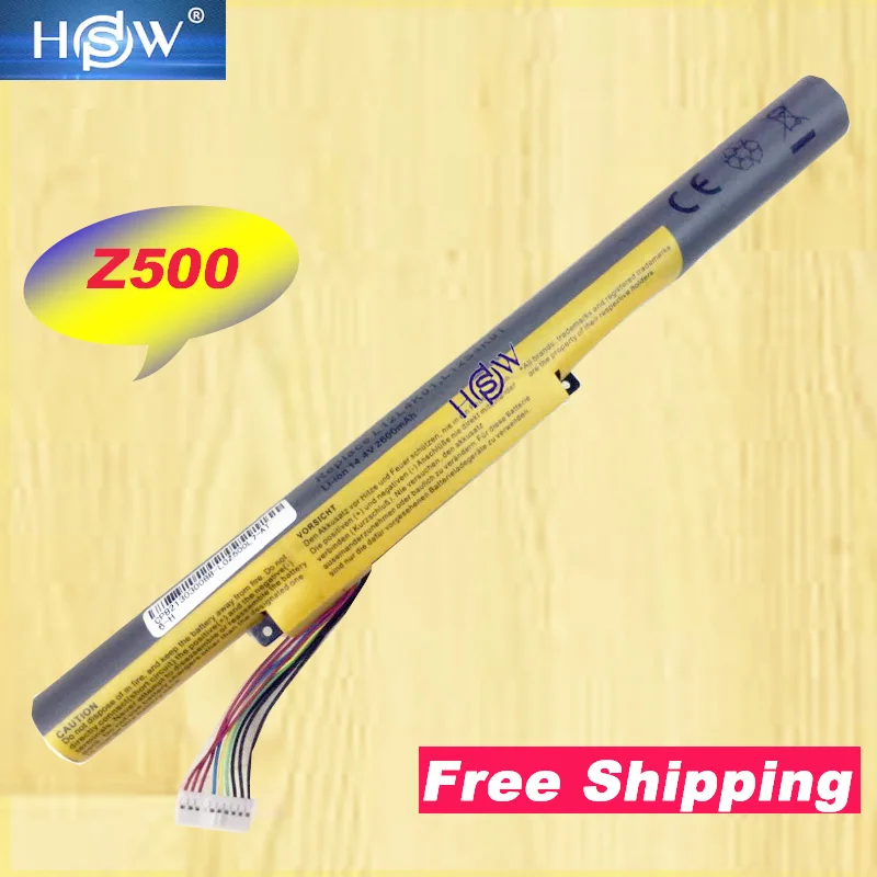 Аккумулятор HSW для ноутбука LENOVO Ideapad Z400 Z400S Z400A Z400T Z510 Z510A Z500 Z500A L12S4K01 L12L4K01 бесплатная