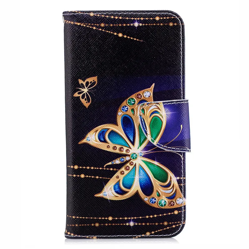 Кожаный чехол-портмоне с откидной Чехол на СПС Coque huawei Y3 Y7 Y6 Y5 Y3 Y5 Y6 Honor 7A 7C Pro Honor 7C 7A ру чехол для телефона чехлы - Цвет: 9