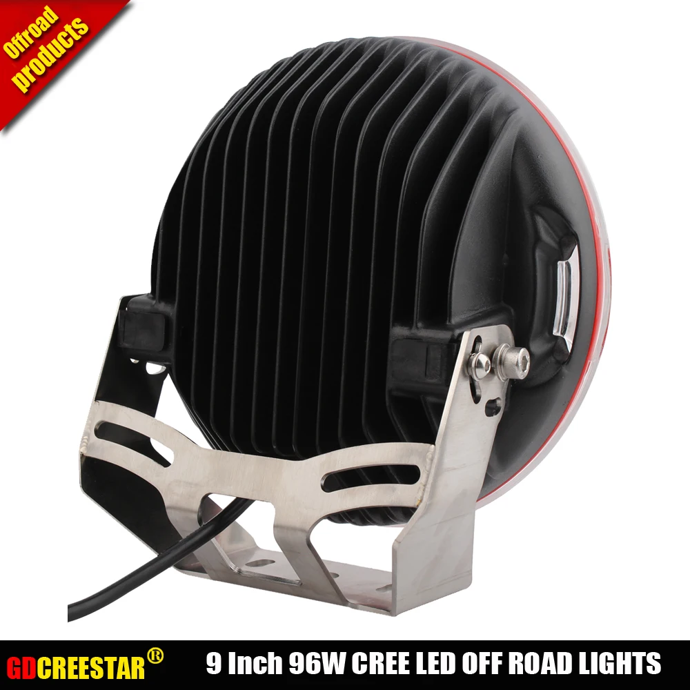 9 дюймовый светодиодный рабочий светильник 96 Вт 12 В 24 4x4|led work light|led light 12v4x4 lights |