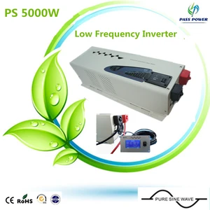 CE,ROHS,ISO9001 approved,  ups 24v 110v 230v inverter 5000w inverter pure sine wave combined inverter with charger