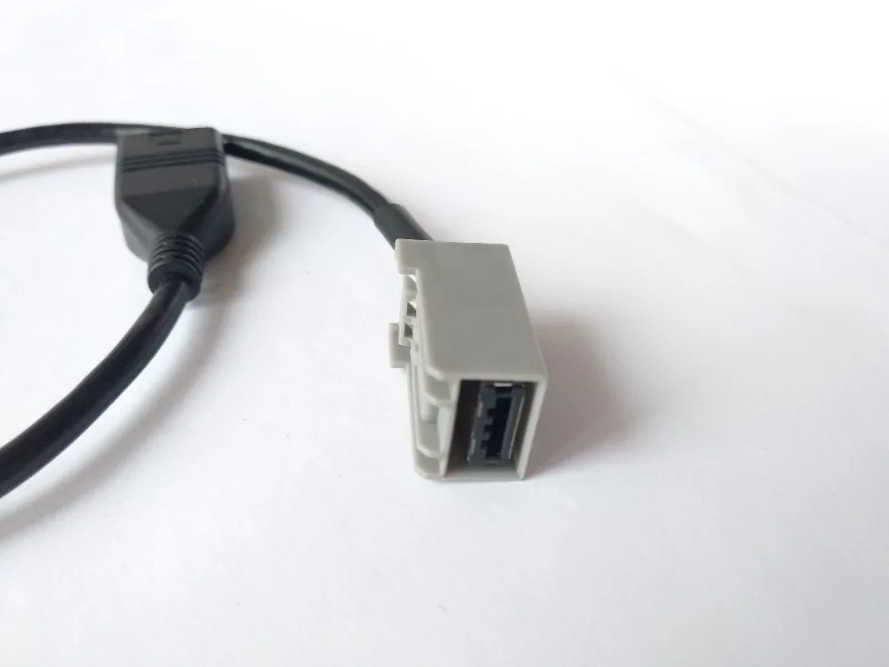 Автомобильный USB Кабельный адаптер удлинитель провода для Honda Mitsubishi 2009 вперед