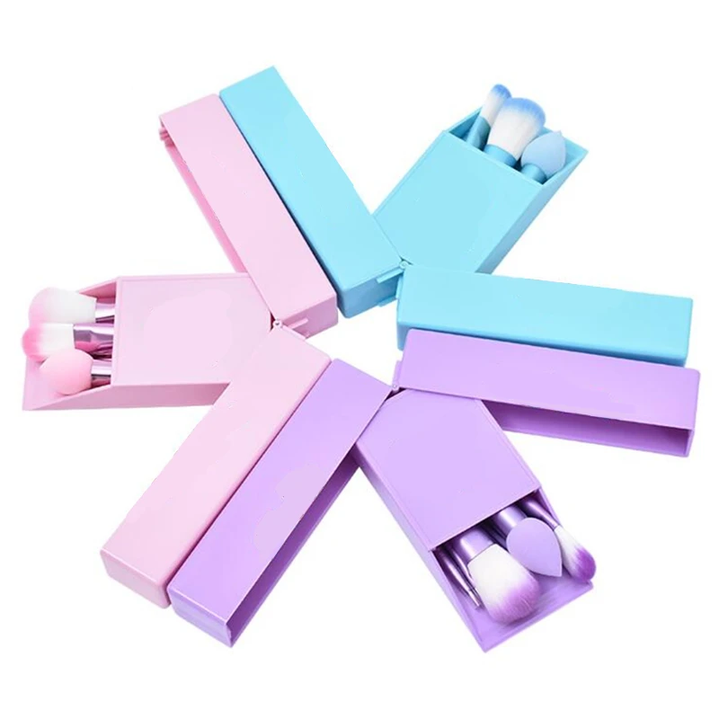 

New Design Women 8pcs High Quality Makeup Brush Set Smooth Soft Wool Fiber Professional Cosmetics Tool Kit Leopard Grain Bag