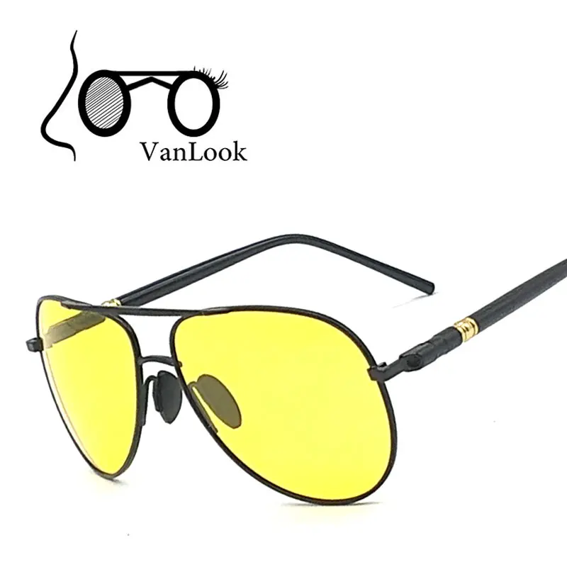 

Yellow Sunglasses Polaroid For Night Driving In The Dark Men Polarized Sun Glasses Man Lentes De Sol Amarillo Spring Hinge 10pcs