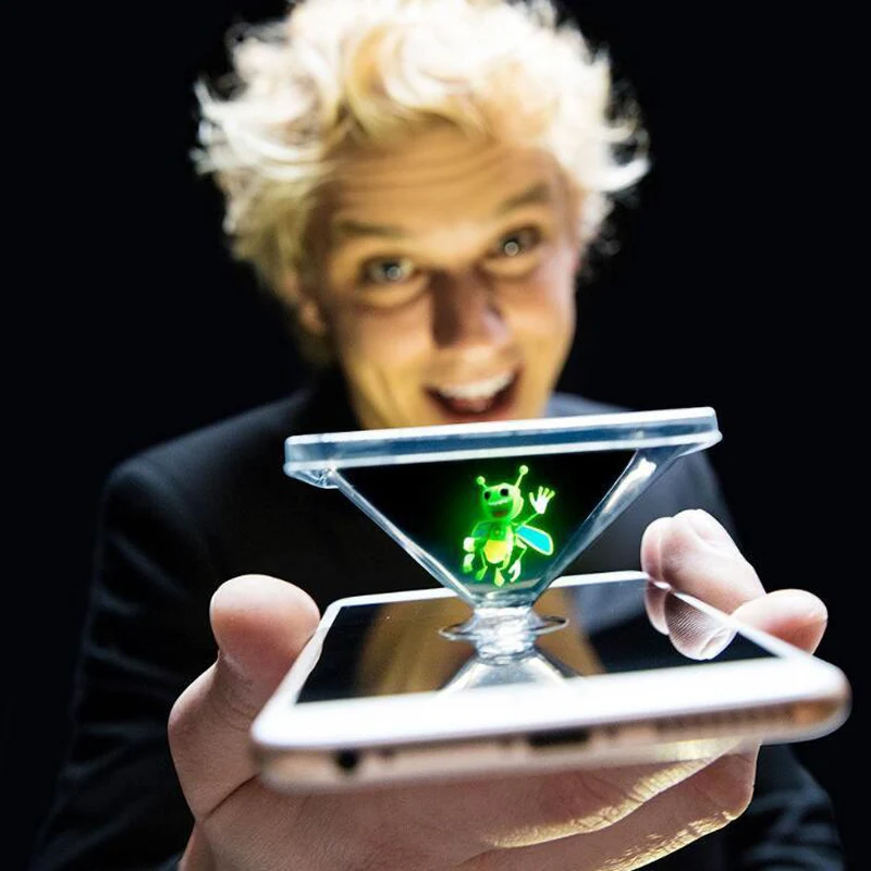 Светильник burst honeybee Волшебный фонарь Новая Игрушка magic finger prop лампа 3D Голограмма