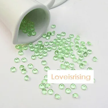 25 цветов -- 10000 шт 1/3ct (4 5 мм) разноцветный Алмазный Конфетти акриловый бисер для