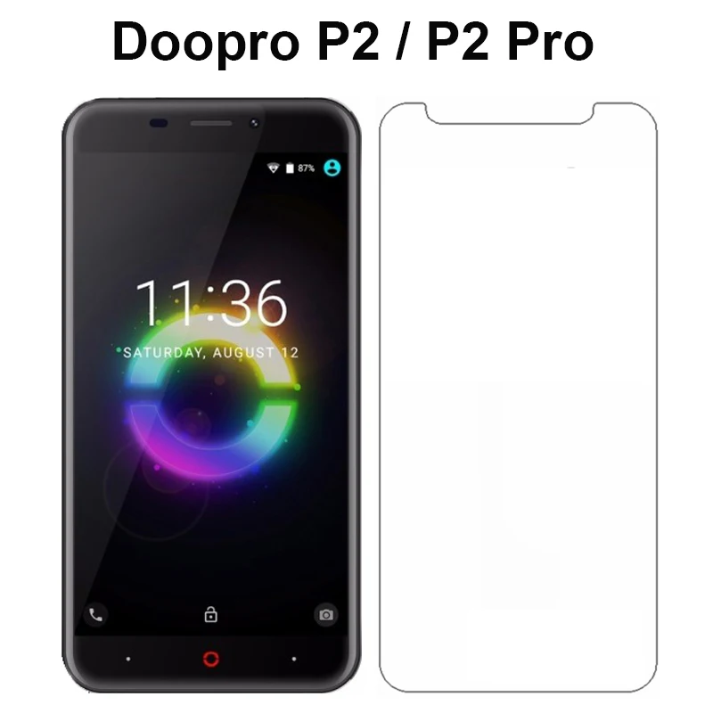 2 шт. закаленное стекло для Doopro P2 пленка мобильного телефона 2.5D Защитная крышка