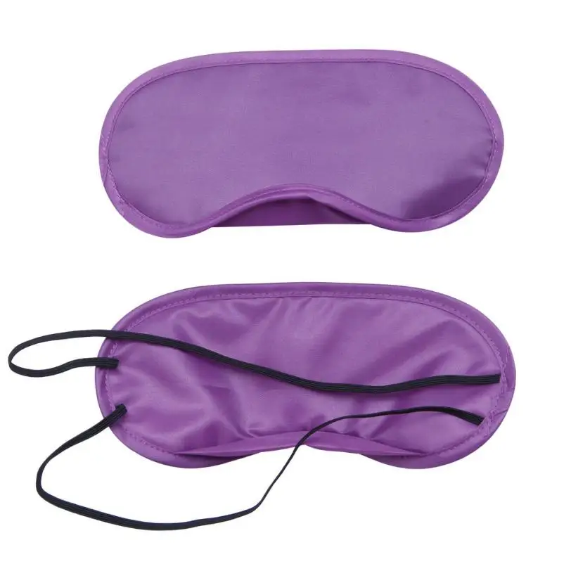 1PC Sleeping Eye Mask Shade Nap Cover Blindfold New Pure Silk Sleep Padded Travel Relax Aid 3JU20 | Красота и здоровье