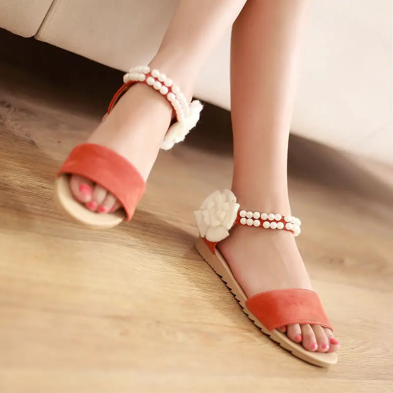 2017 Новые Моды для Женщин Сандалии Низкой Плоской Пятки Стекаются лодыжки Ремень