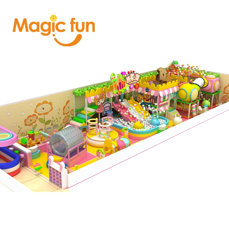 Детская пластиковая игровая площадка MAGIC FUN | Спорт и развлечения