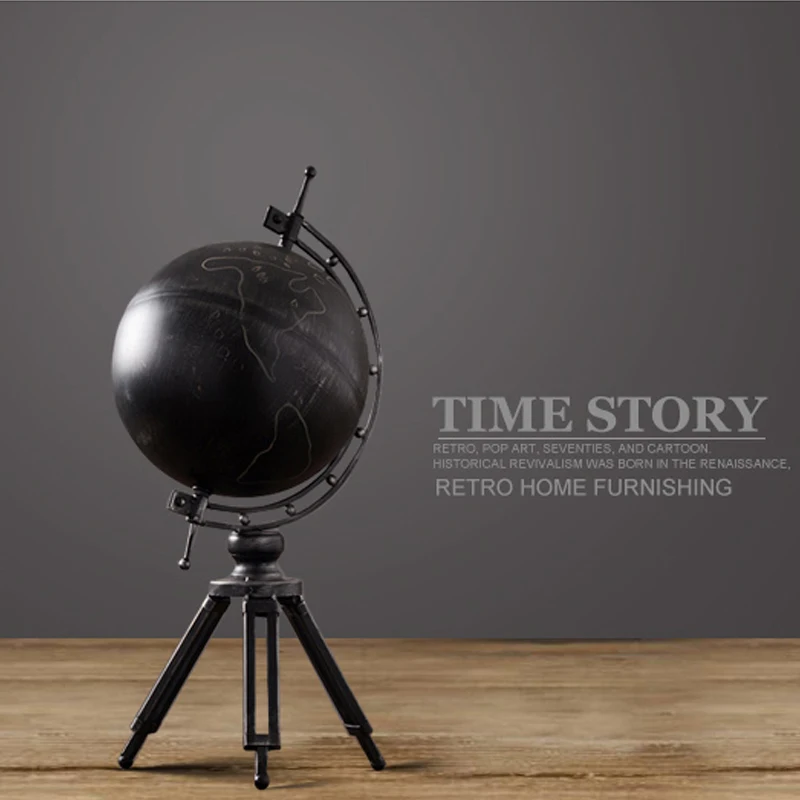 Роскошное железное украшение ручной работы в американском стиле ретро-деревни