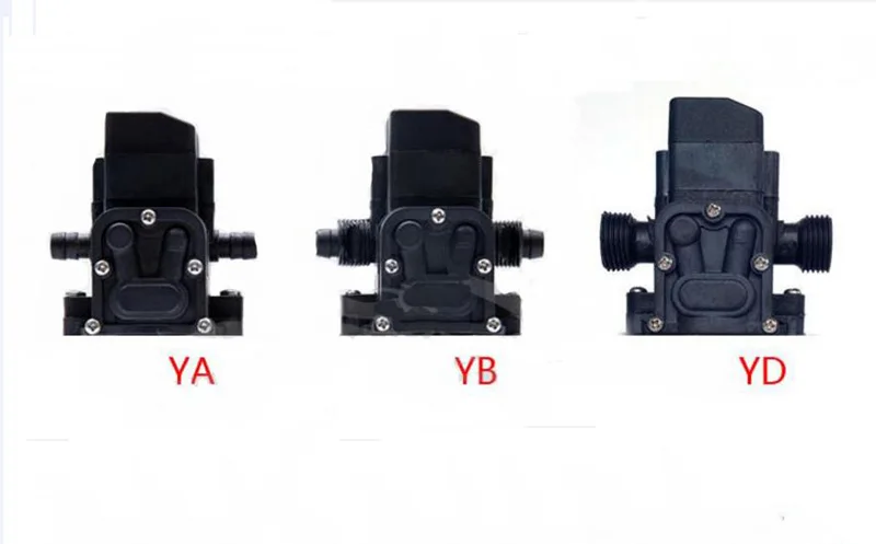 DC 12 V 80 Вт микро мембранный Водяной насос из нержавеющей стали самовсасывающий бустерный насос с автоматическим переключателем 330L/ч Y8