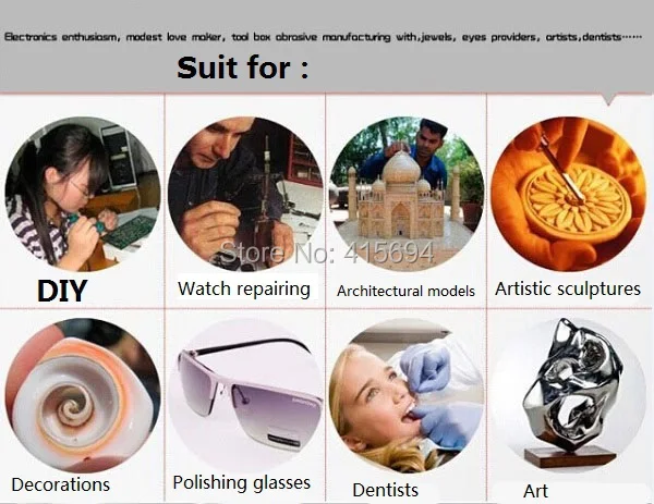 

76pcs accessories,Hilda Electric grinder Engraving Machine Mini electric grinding Miniature drill Electric mill kit,plastic case