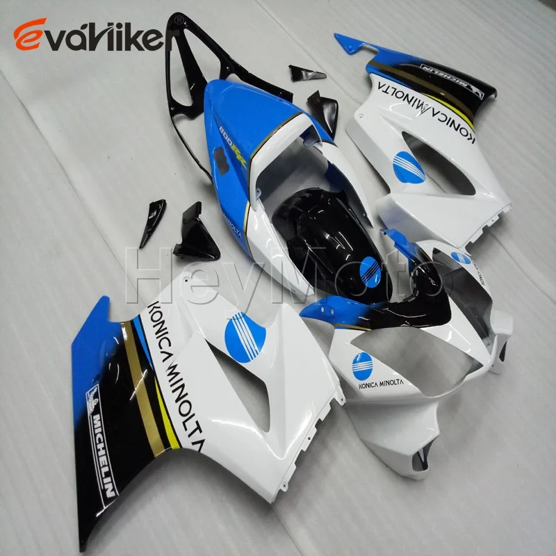 

Мотоциклетный хомут для VFR800 2002 2003 2004 2005 2006 2007 2008 2009 2010 2011 2012 Синий Белый ABS обтекатель двигателя H2