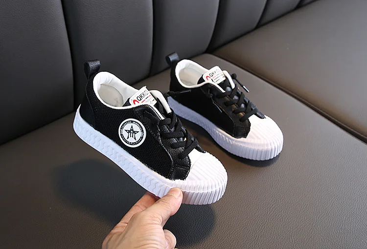 Children Shoes Little Girls Casual Shoes White Spring New Fashion Boys Shoes Kids Shoes for Girl Toddler Sneakers C07014