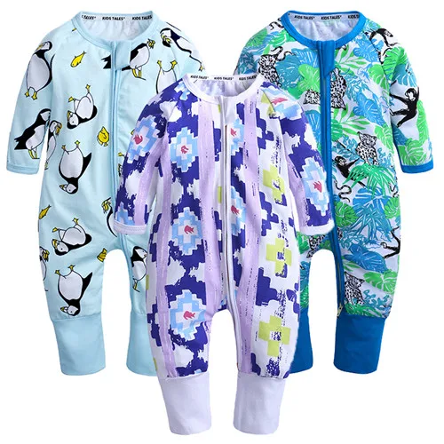 Style 15 Kids Tales/Новинка года, комбинезон для маленьких девочек, 3 предмета, одежда с длинными рукавами и милым принтом для новорожденных мальчиков детские комбинезоны, одежда для малышей возрастом от 0 до 2 лет, BBR2251 - Цвет: Style 15