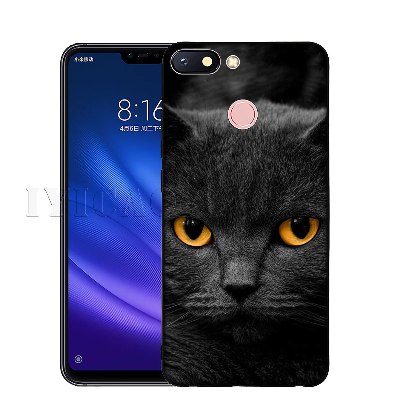Мягкий силиконовый чехол IYICAO для Xiaomi Redmi K30 K20 8A 7A 6A 5A S2 GO Note 8 8T 7 5 6 Pro |