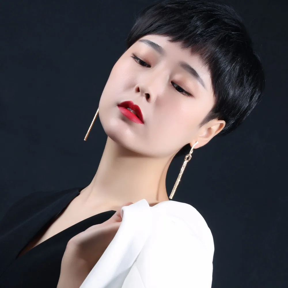 Оптовая продажа серьги 10 Париж ретро долго падения и Длинные Висячие для Для