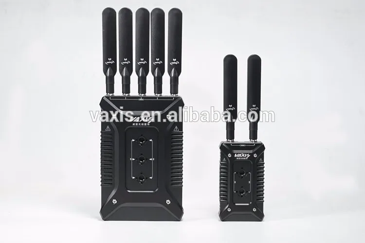 Беспроводная система передачи Vaxis 1200ft 5GHz WHDI мультикаст 3g 1080P HD tv прямая трансляция HDMI SDI видео аудио передатчик