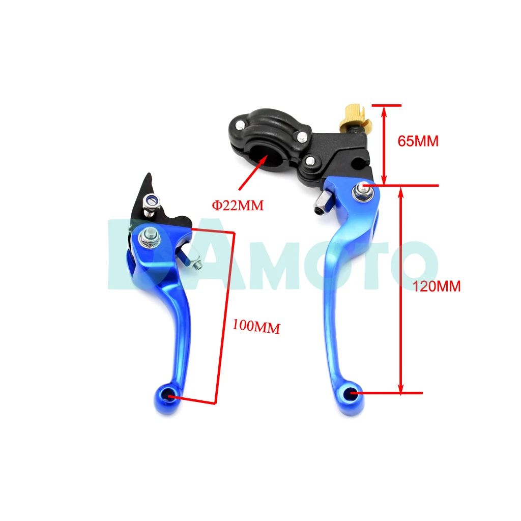 Motorcycle CNC Folding Alloy F3 long Brake Lever Clutch &ampFront Pump for CRF KLX YZF RMZ Refit Pit Dirt Bike | Автомобили и