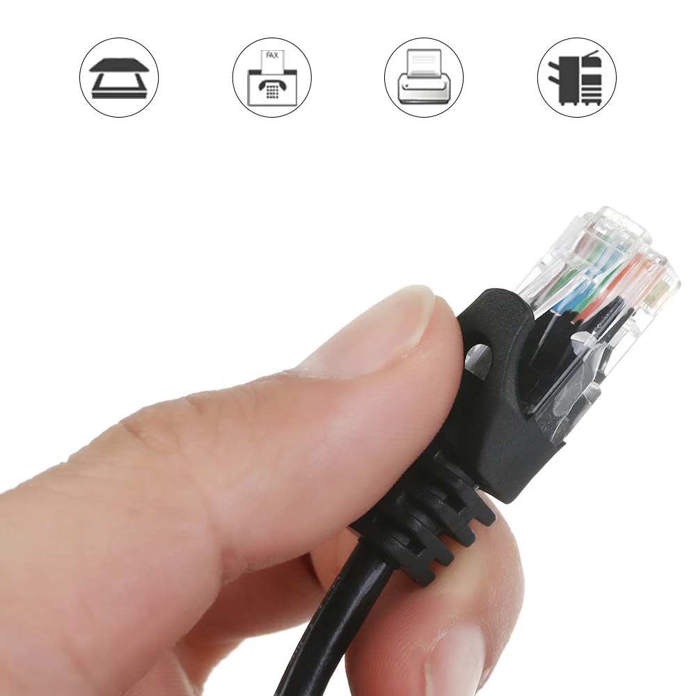 Синий Ethernet Интернет LAN RJ45 UTP сетевой кабель для компьютерного модемного