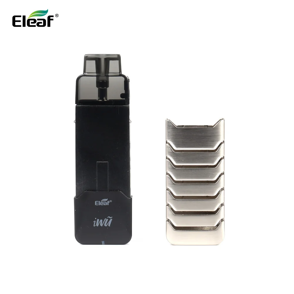 Оригинальный комплект Eleaf iWu pod system 15 Вт max и 2 мл емкость с аккумулятором 700 мАч Pod Vape