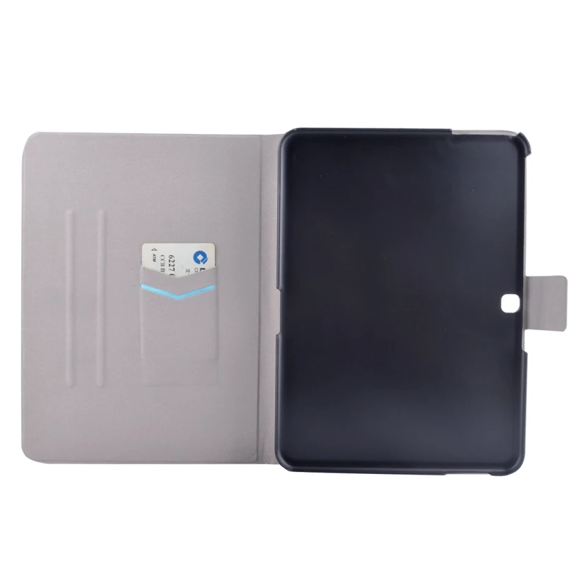 Чехол для планшета с рисунком из искусственной кожи s для samsung Galaxy Tab 4 10,1 LTE SM T530 T531 чехол с подставкой и отделением для карт