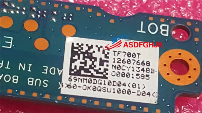 Оригинальная дополнительная плата TF700K для ASUS TF700T 90R-OK0QSU10000Y 100% проверенный ОК |
