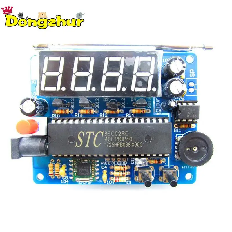Комплект радиоприемника FM электронный обучающий сделай сам детали для