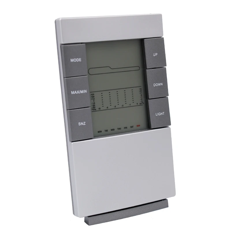 Беспроводная метеостанция с цифровым ЖК дисплеем комнатный термометр гигрометр