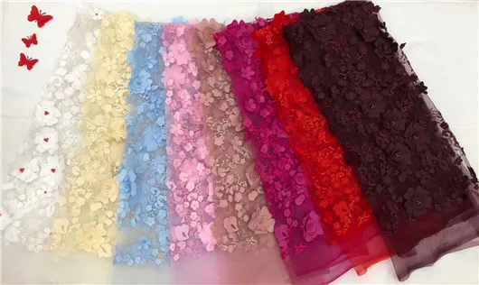 (5 ярдов/шт) Высококачественный цвета шампанского золота Африканский французский