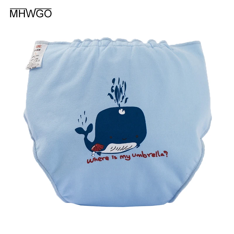 MHWGO экологический подгузник кобыл трусики хлопковые тренировочные для горти