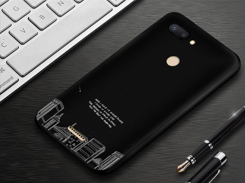Чехол EiiMoo Funda для Xiaomi Redmi 6, чехол для Xiaomi Redmi 6A, силиконовый чехол для задней панели телефона Xaomi Redmi 6 6A, мягкий чехол из ТПУ