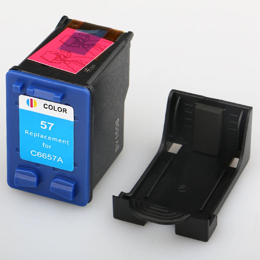Сменный картридж QSYRAINBOW для принтера HP 56 57 Deskjet 450CI 5550 5552 7150 7350 7000 2100 220|ink cartridge|replacement