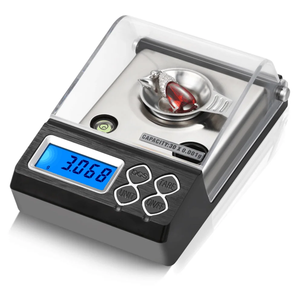 Портативный Весы Электронные высокой карат цифровой ЖК дисплей точные весом