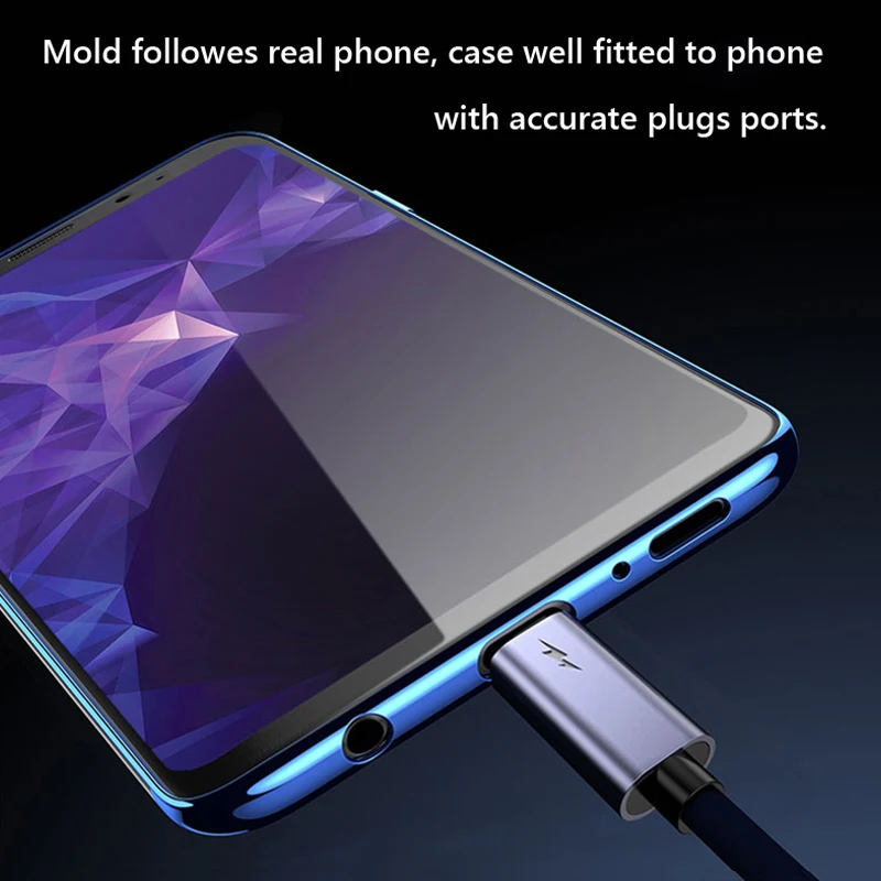Последняя модель для мобильных телефонов Чехол прозрачный цвет сотовый чехол